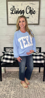 Ribbed Texas Pullover